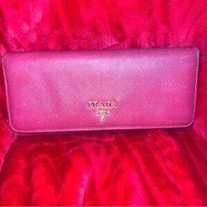 Prada Fuchsia Women's Wallet